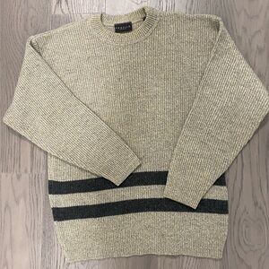 Vintage Profilo Sport Wool Blend Knit Sweater Pullover Mens Size Medium